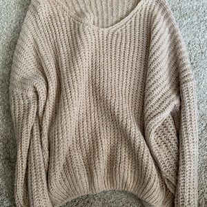 Knitted sweater